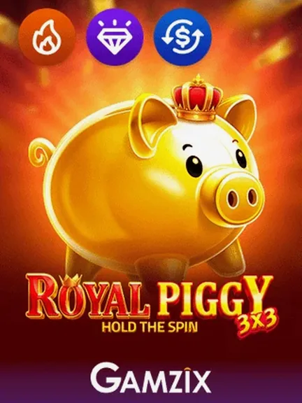 3x3 Royal Piggy Hold the Spin slot by Gamzix — Buffalo