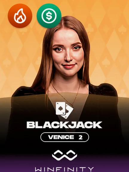 Venice Blackjack 2 live table by Winfinity — Buffalo